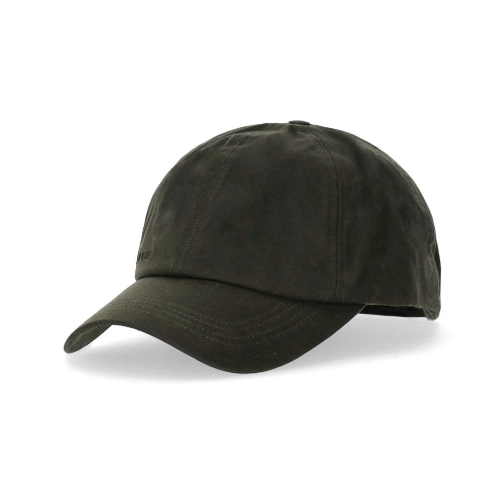 Barbour Waxed Sports Cap - Male - Hats & Caps - Green - One Size - Accessories - Image 7