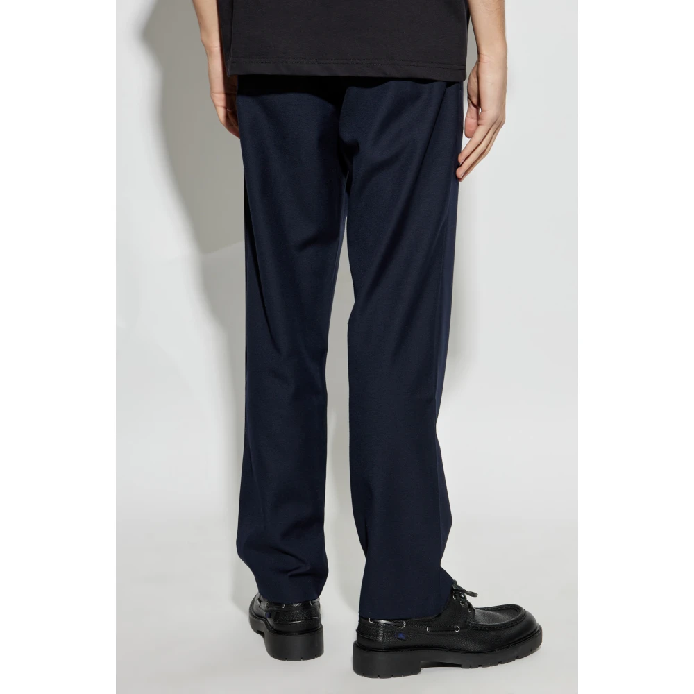 Samsøe Sabertil Loose Fit Broek Blue Heren
