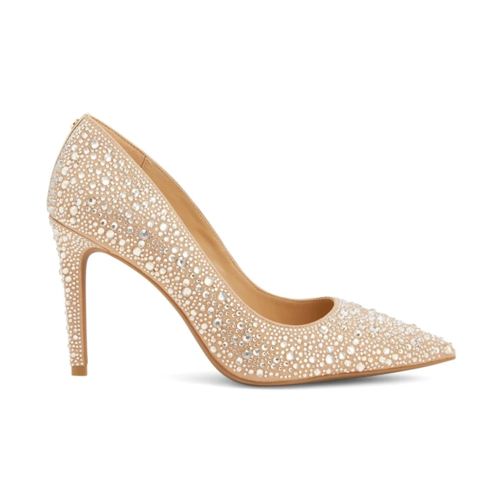 Michael Kors Elegant Oro Pumps för Kvinnor Yellow, Dam