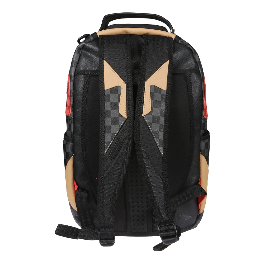 Sprayground Stijlvolle Triple Decker Rugzak Black Heren