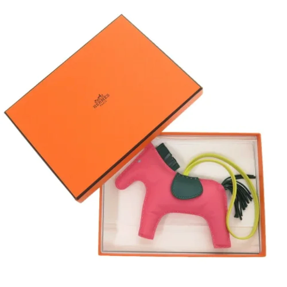 Hermès Vintage Pre-owned Fabric key-holders Pink Dames