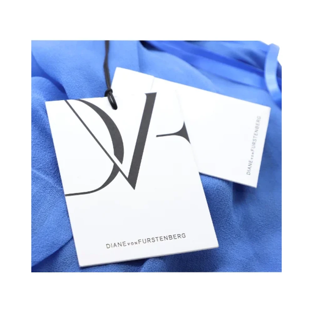 Diane Von Furstenberg Silk dresses Blue Dames