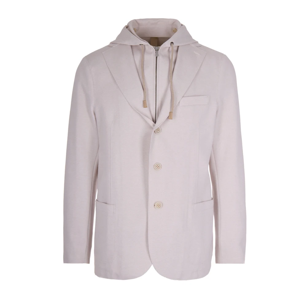 Eleventy Men's Beige Blazers, M, Blazer