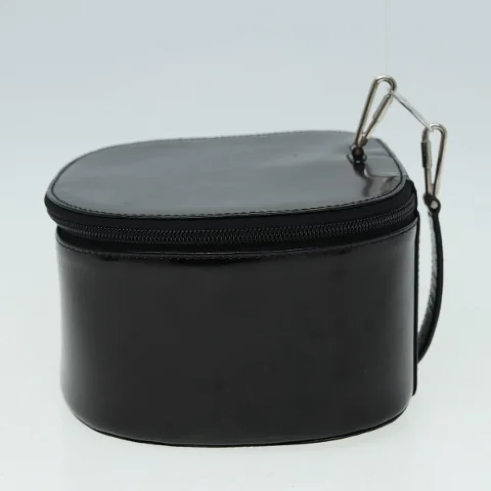 Gucci Vintage Pre-owned Leather handbags Black Dames