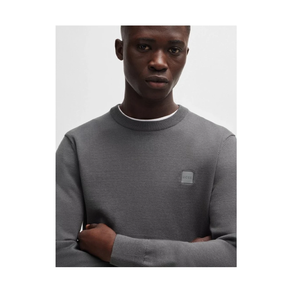 Hugo Boss Stijlvolle Vesta voor een trendy look Gray Heren