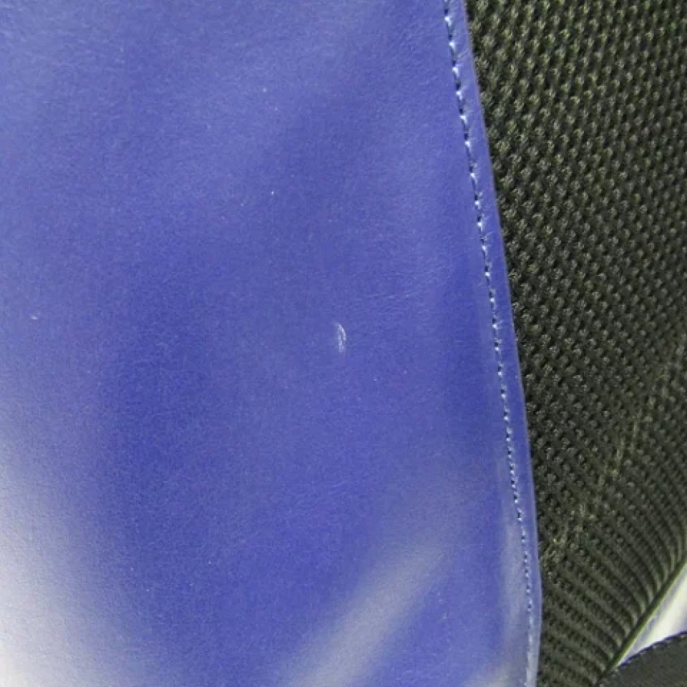 Coach Pre-owned Leather backpacks Blue Dames