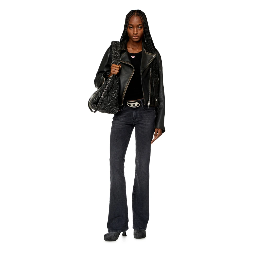 Diesel Bootcut and Flare Jeans 1969 D-Ebbey Black Dames