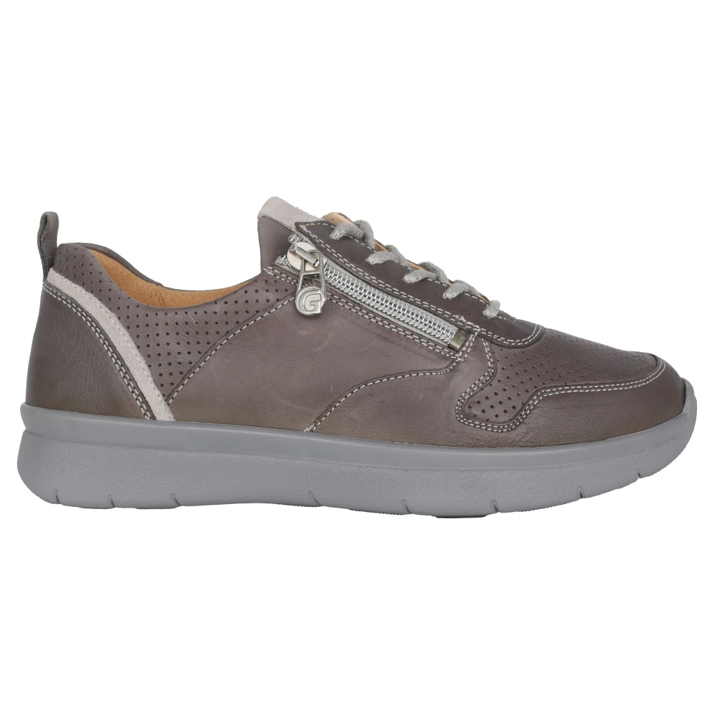 Ganter Wide Sneaker Dames Schoenen Grijs