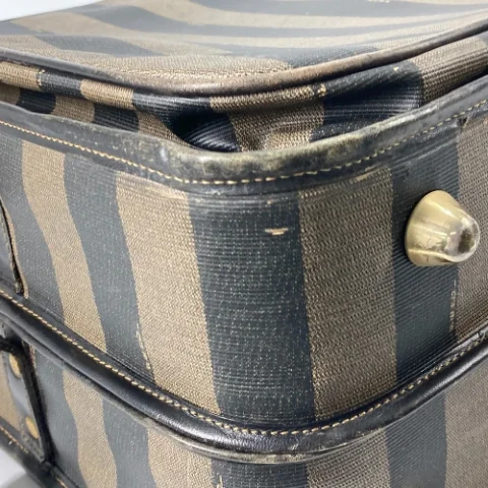 Fendi Vintage Pre-owned Fabric fendi-bags Brown Dames