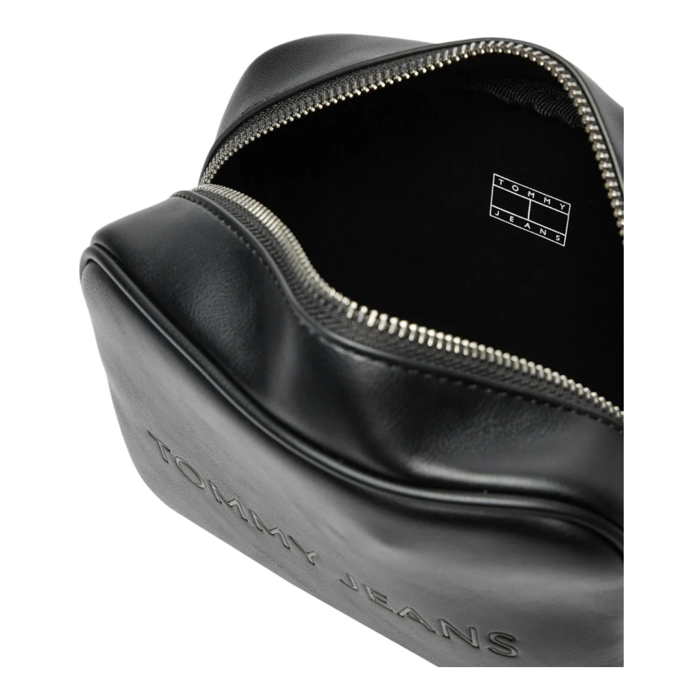 Tommy Jeans Essentiële Cameratas Herfst Winter Collectie Black Dames