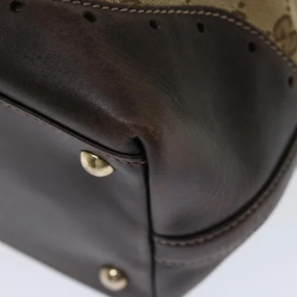 Gucci Vintage Pre-owned Canvas totes Beige Dames