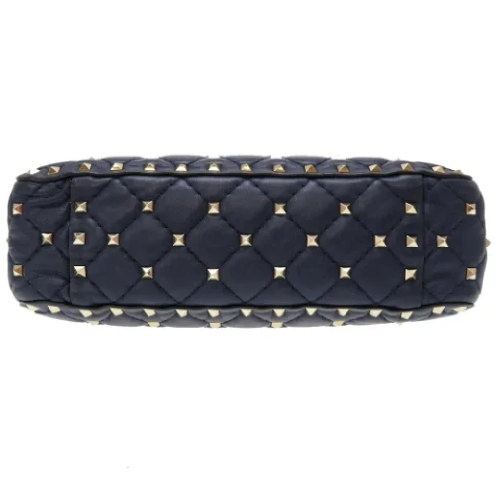 Valentino Vintage Pre-owned Fabric shoulder-bags Black Dames