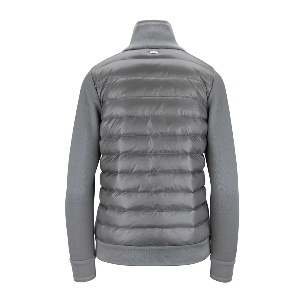 Herno Zip-Up Jacket Gray Dames