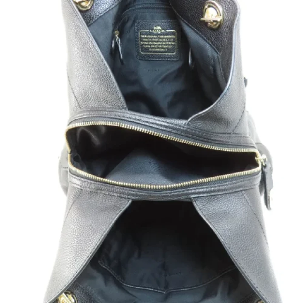 Coach Pre-owned Leather totes Black Dames