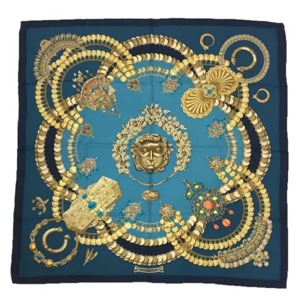 Pre-owned > Pre-owned Accessories > Pre-owned Scarves - - Hermès Vintage - Modalova