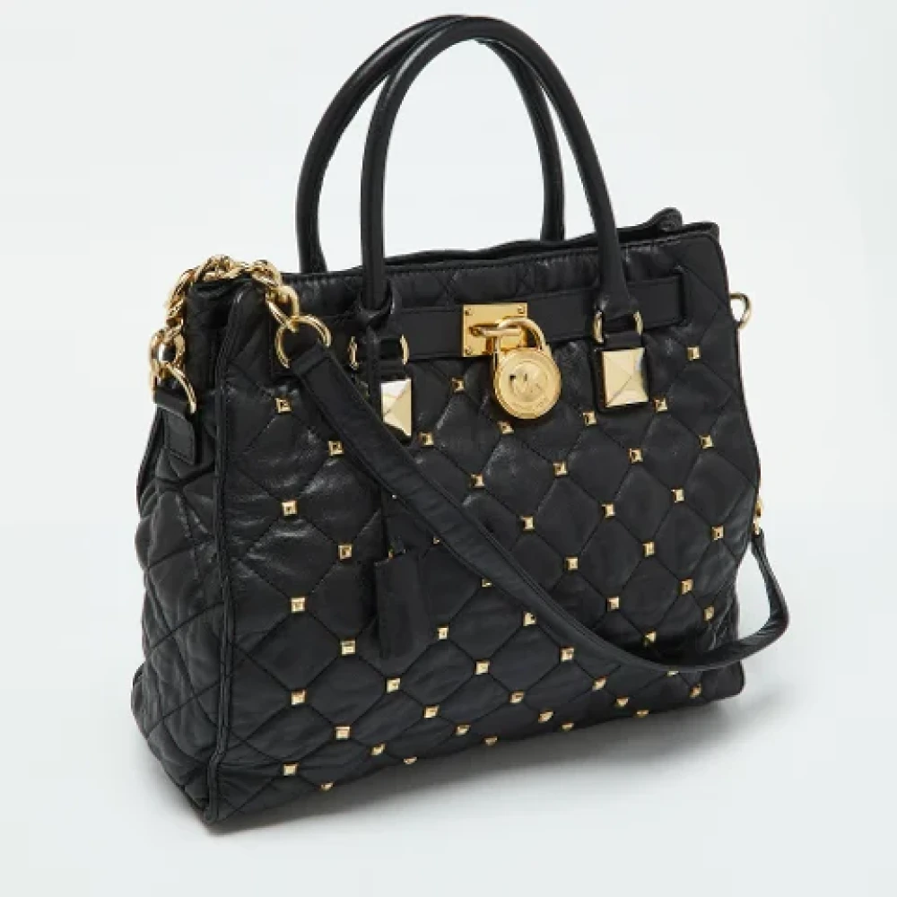 Michael Kors Pre-owned Leather handbags Black Dames
