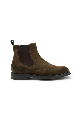 green-suede-chelsea-boots