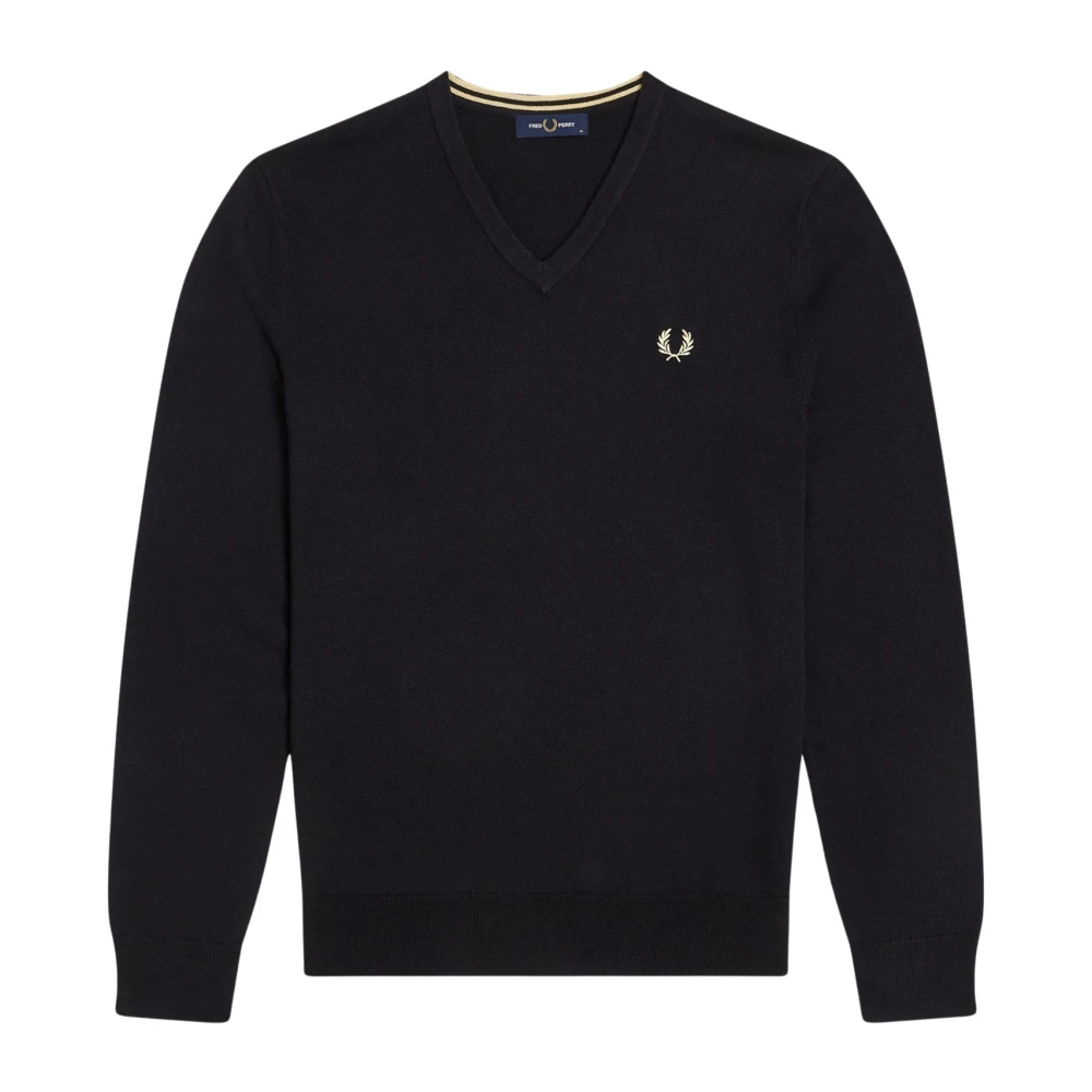 Fred Perry, Herren, Pullover, Classic, Schwarz, (S) - Bild 5