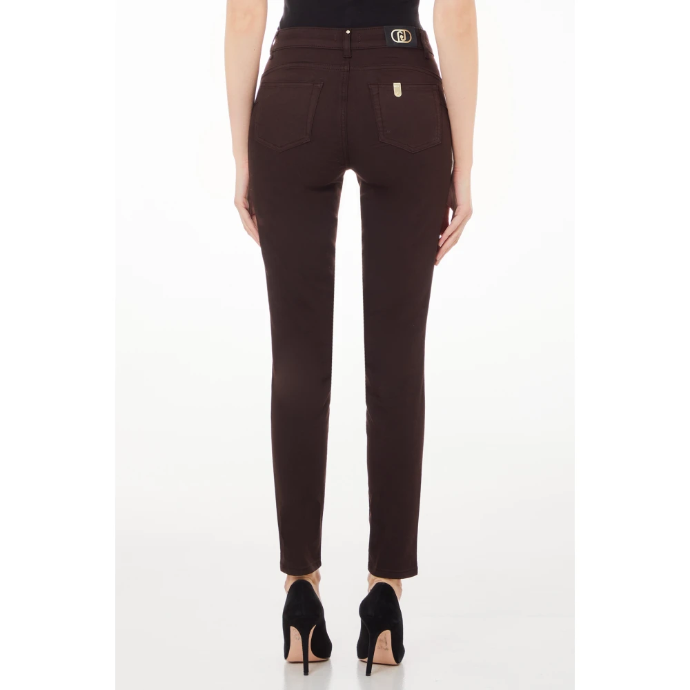 Liu Jo Hoge Taille Divine Jeans Brown Dames