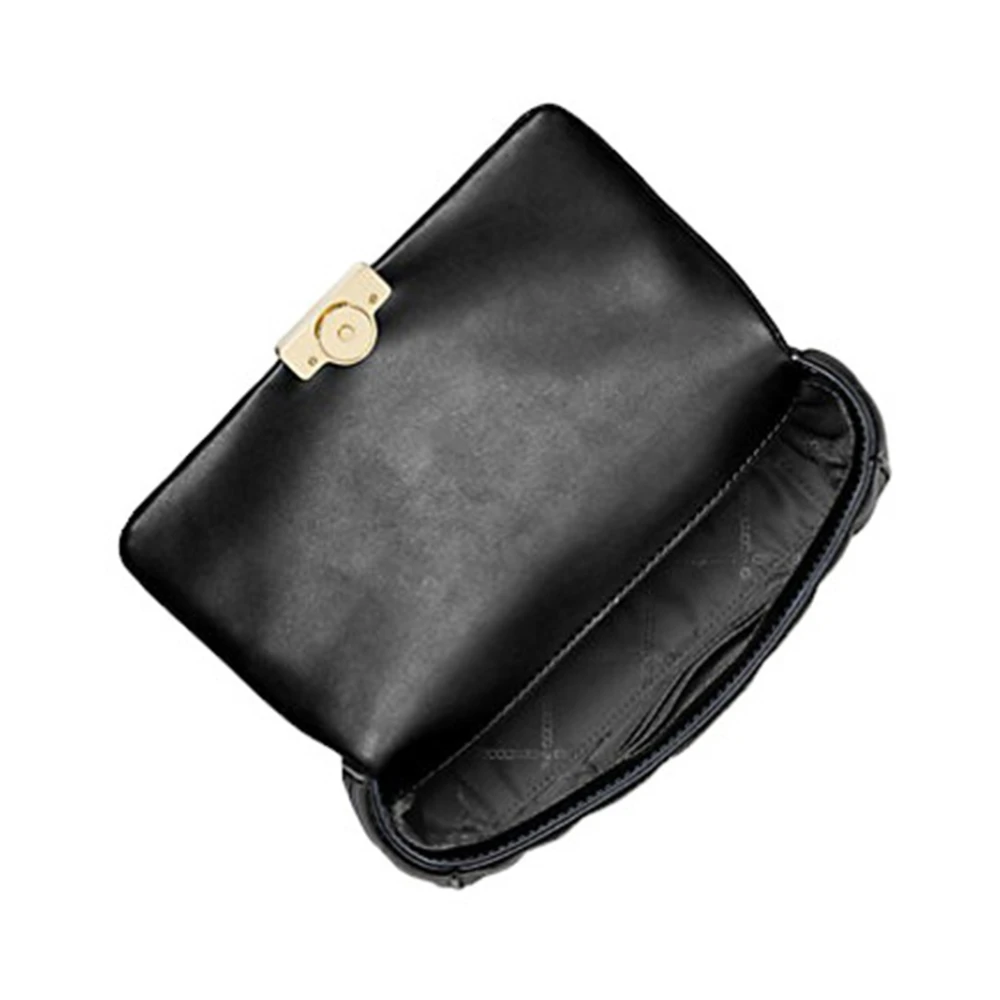 Michael Kors Convertible Chain Shoulder Bag Black Dames