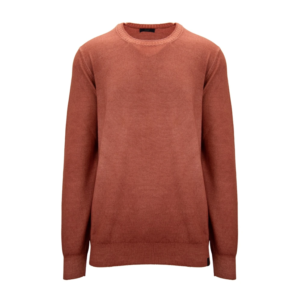 Knitwear > Round-neck Knitwear - - Fay - Modalova