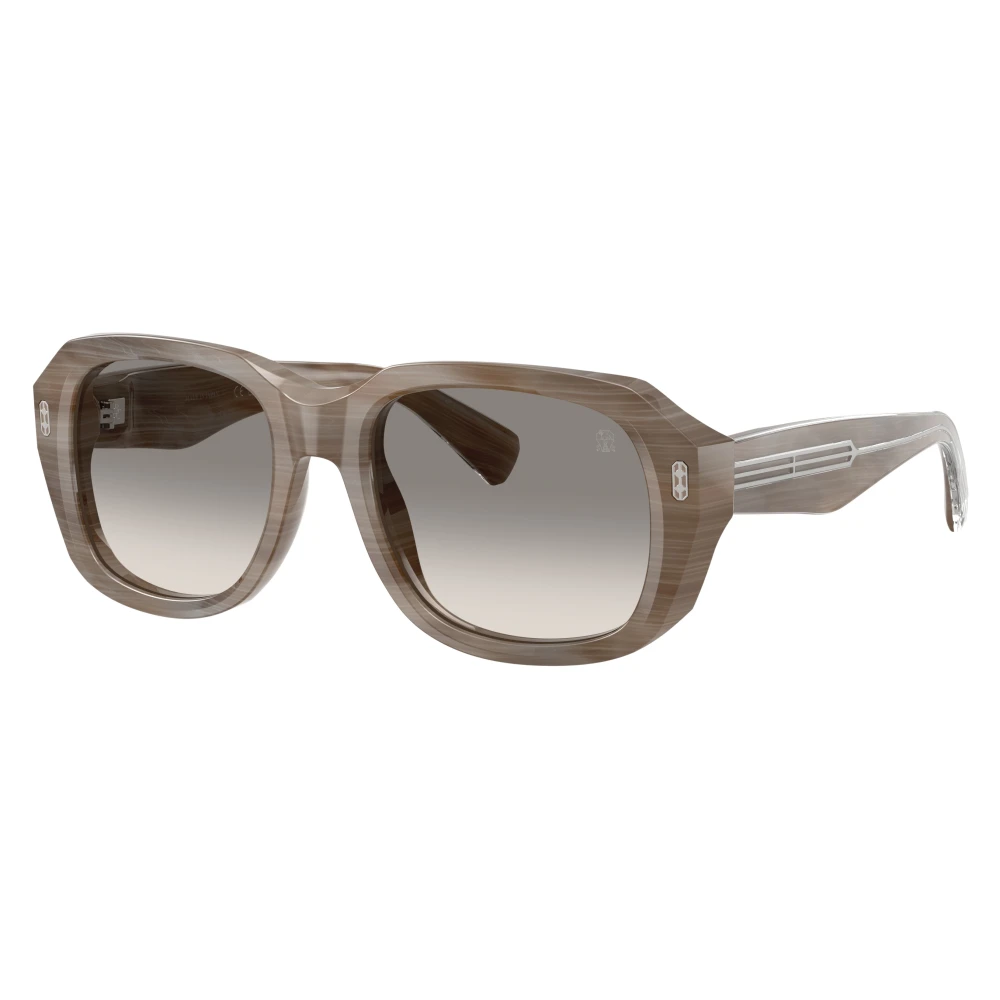 Brunello Cucinelli , Sunglasses, Unisex, Beige, 53 Mm, Acetate Sunglasses With Gradient Lenses