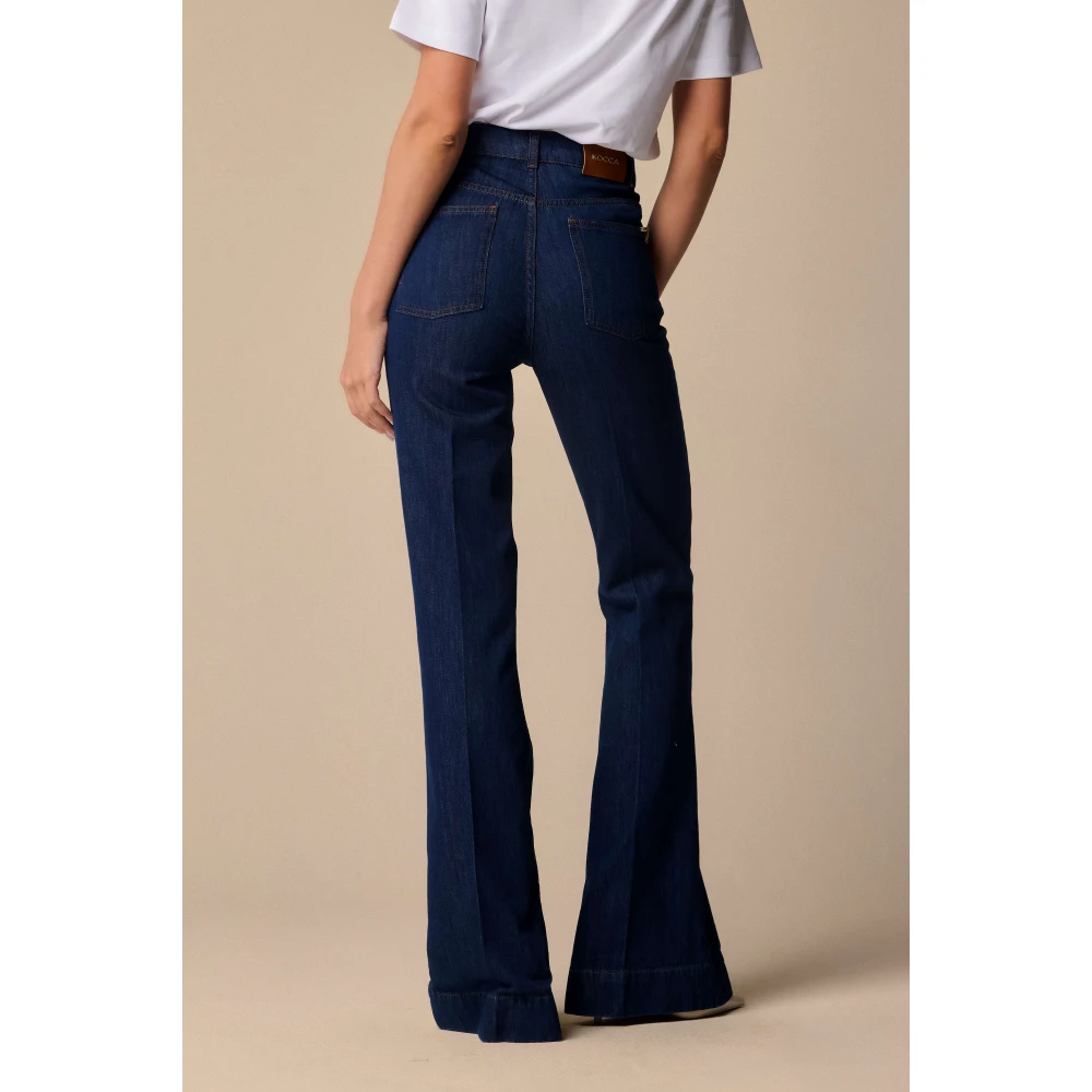 Kocca Flared Jeans Blue Dames