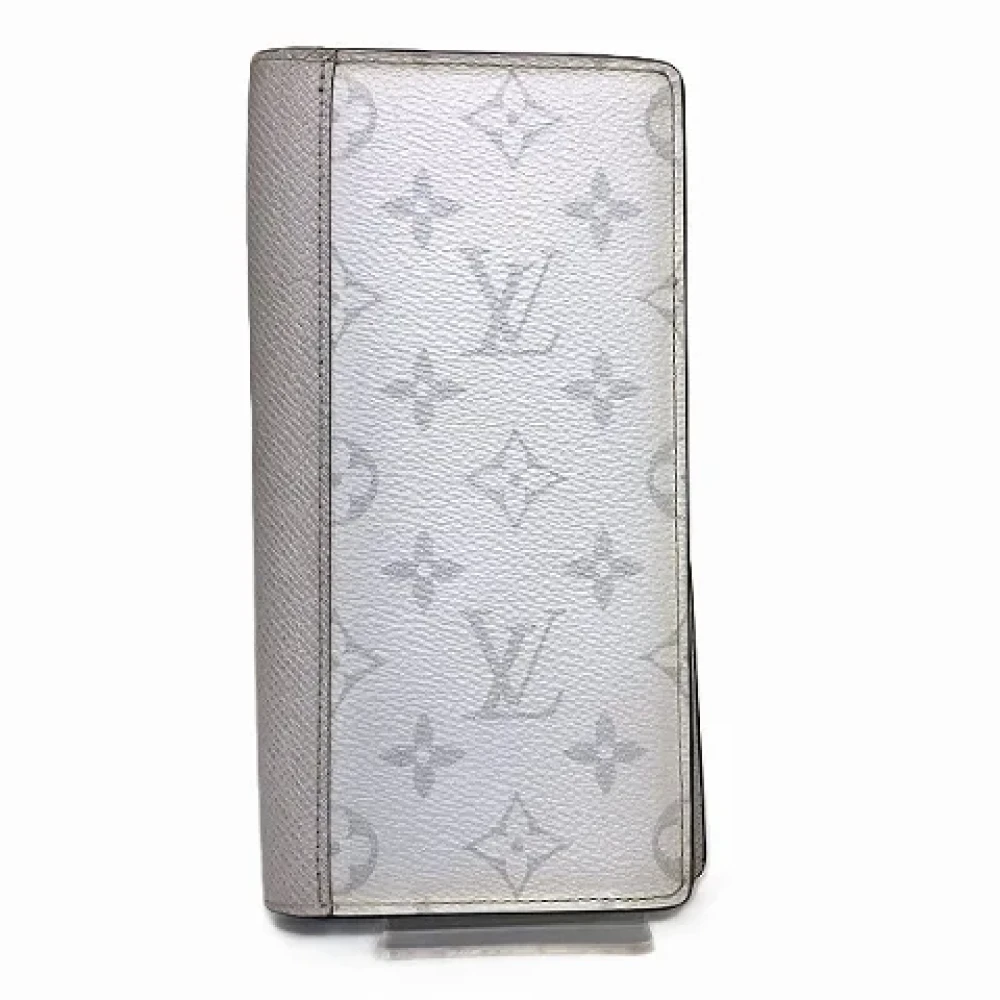 Louis Vuitton Vintage Pre-owned Leather wallets White Dames