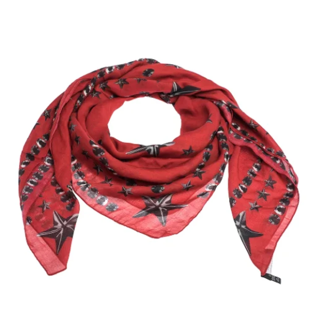 Givenchy Pre-owned Cotton scarves Multicolor Dames