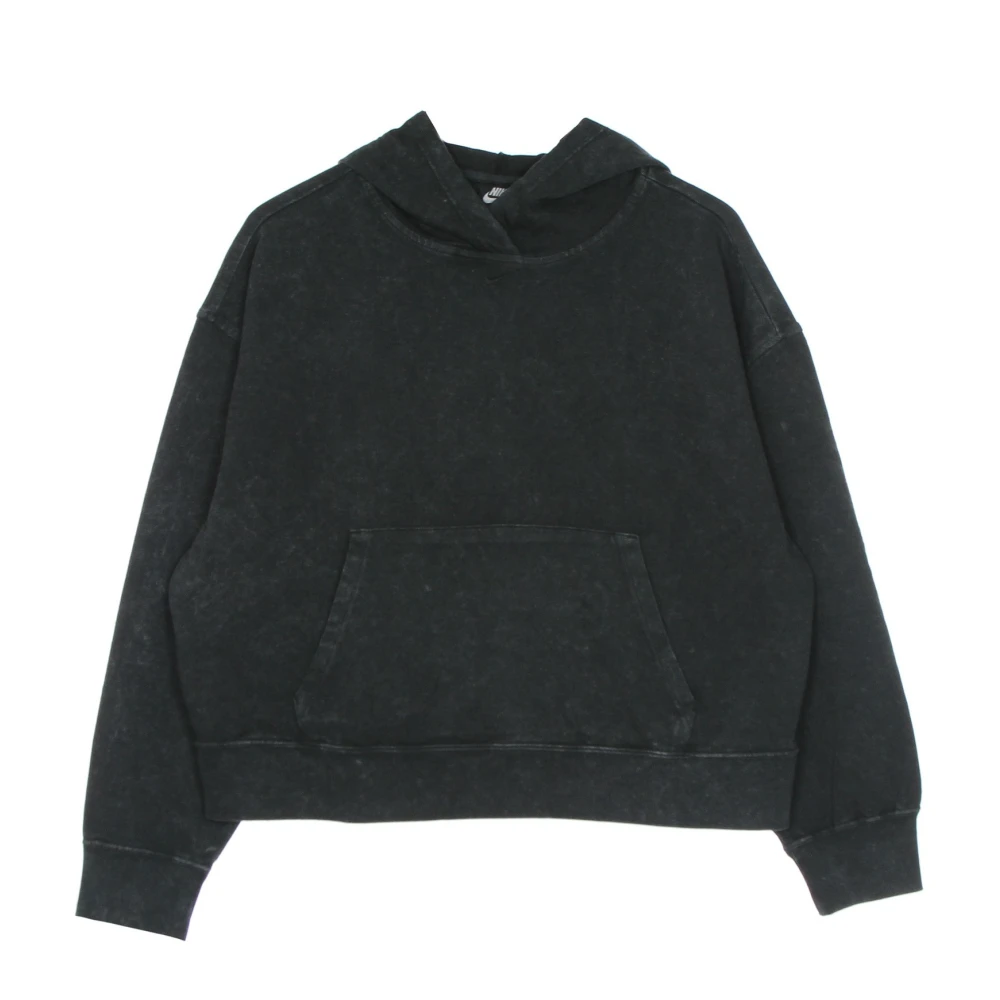 Nike Sportswear Wash Hoodie Black Dames