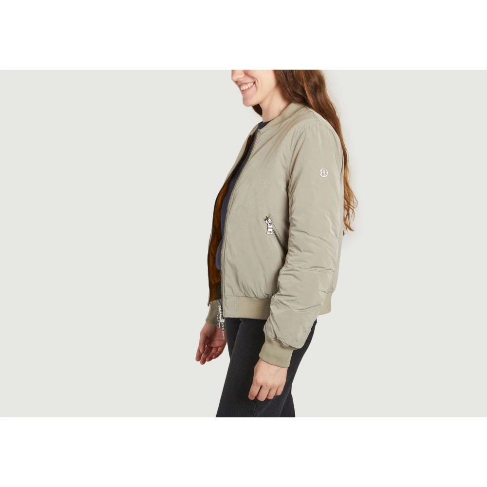 Blonde No.8 Omkeerbare Officier Kraag Jas Beige Dames