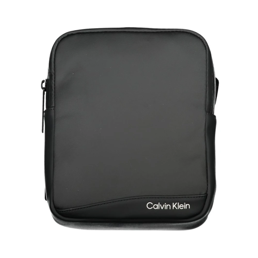 Calvin Klein Men's Black Polyester Shoulder Bag