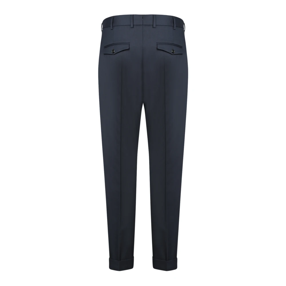 PT Torino Blauwe Broek voor Mannen Elegante Stijl Blue Heren