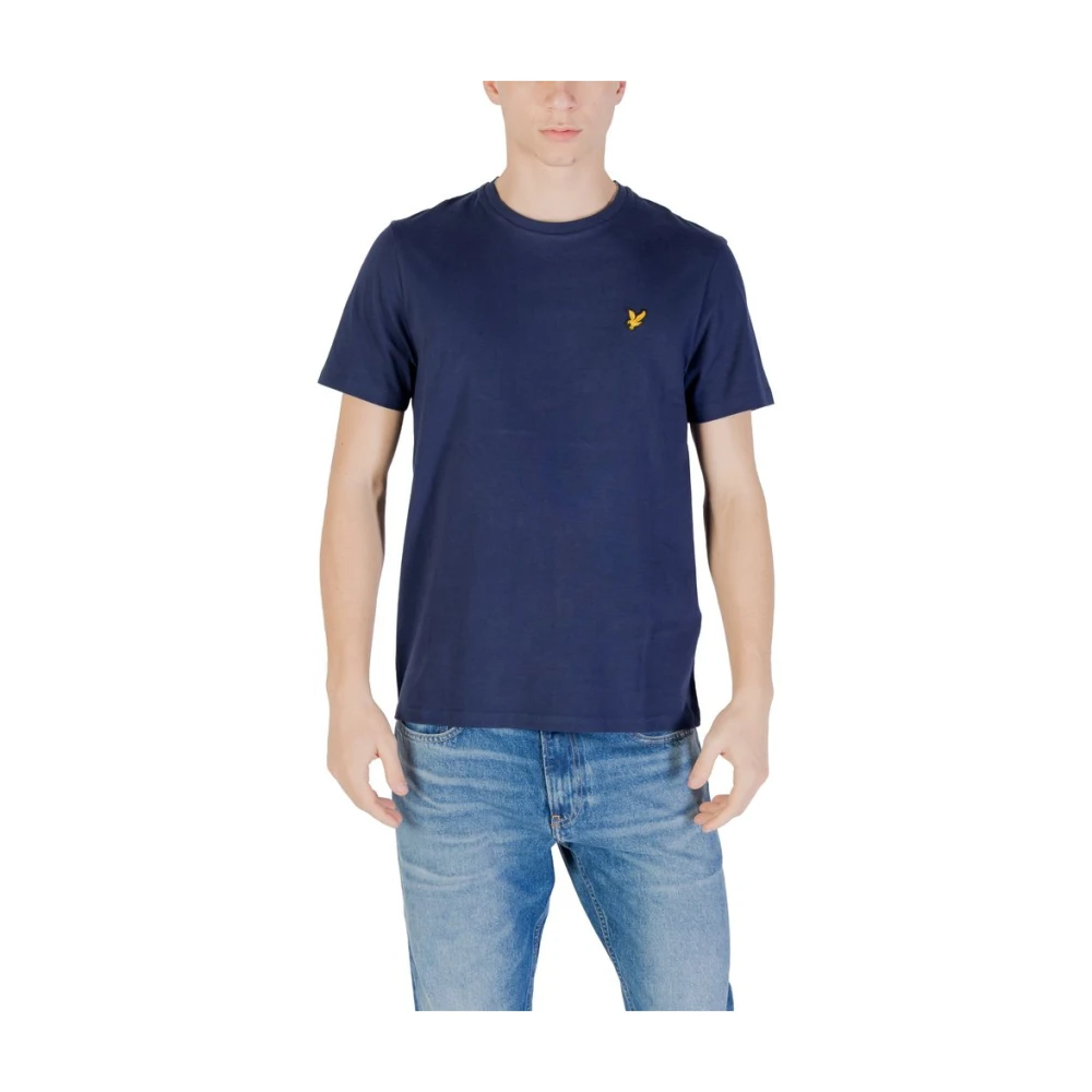 Lyle & Scott Men's Blue T-Shirts, 2XL, Short-Sleeve T-Shirt