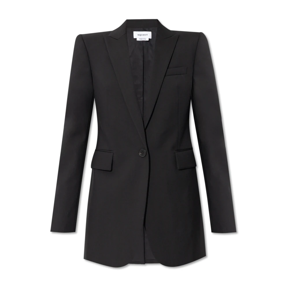 Alexander mcqueen Wollen Blazer Black Dames