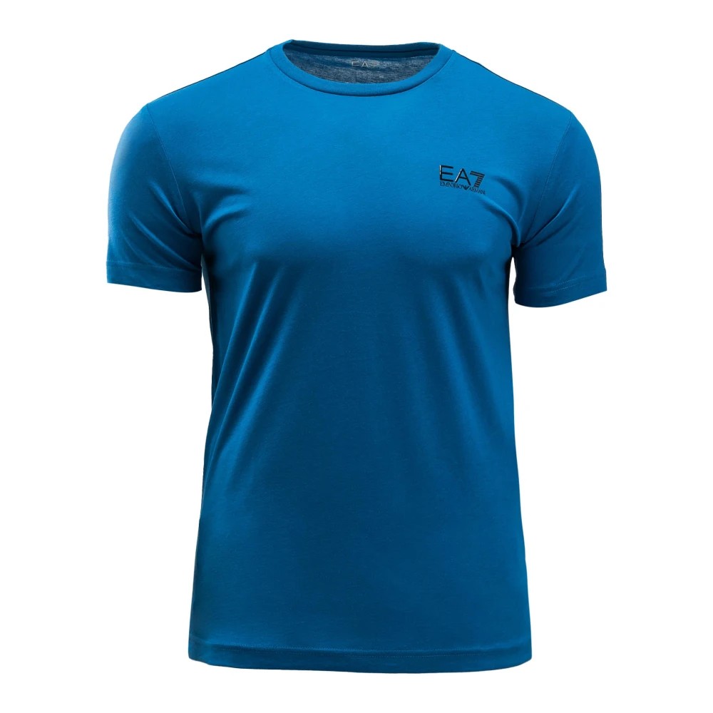 Emporio Armani EA7 Heren T-shirt EA7 Emporio Regular Fit Blue Heren