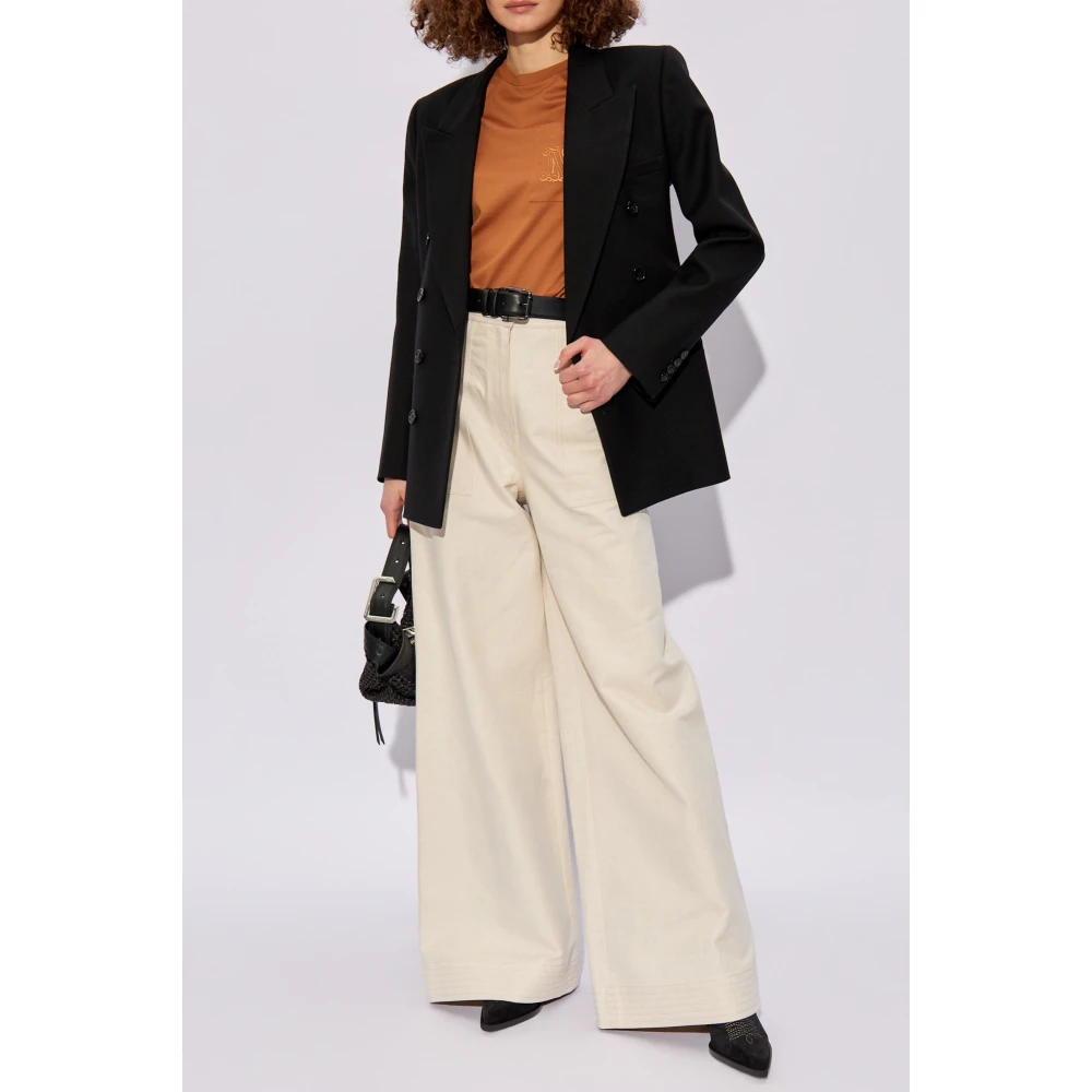 Max Mara Papaia T-shirt Brown Dames