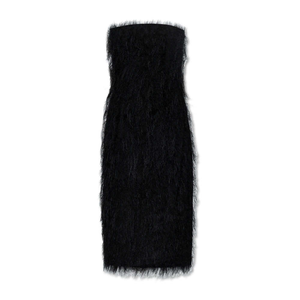Salvatore Ferragamo Off-shoulder jurk Black Dames