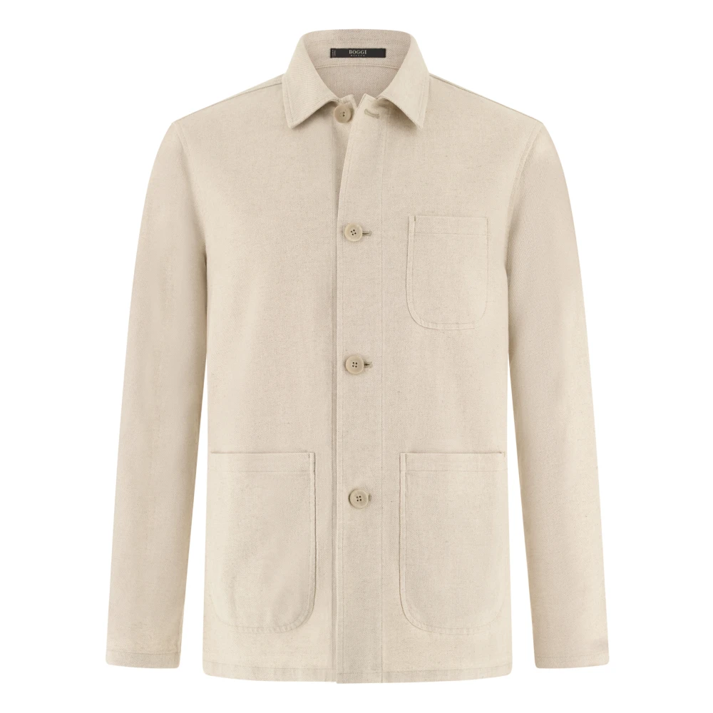 Boggi Milano Uomo Beige Giacche, 2XL, New,