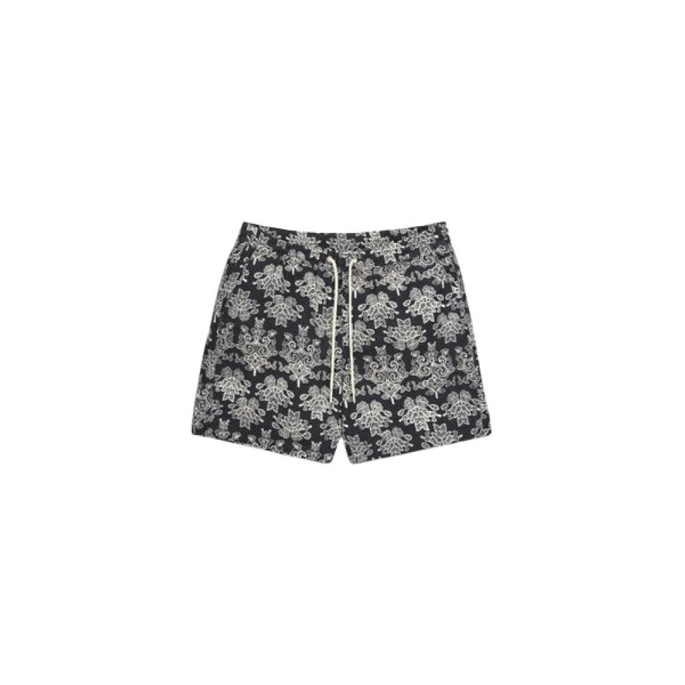 Nn07 Zwarte Shorts Gregor 5210 Black Heren