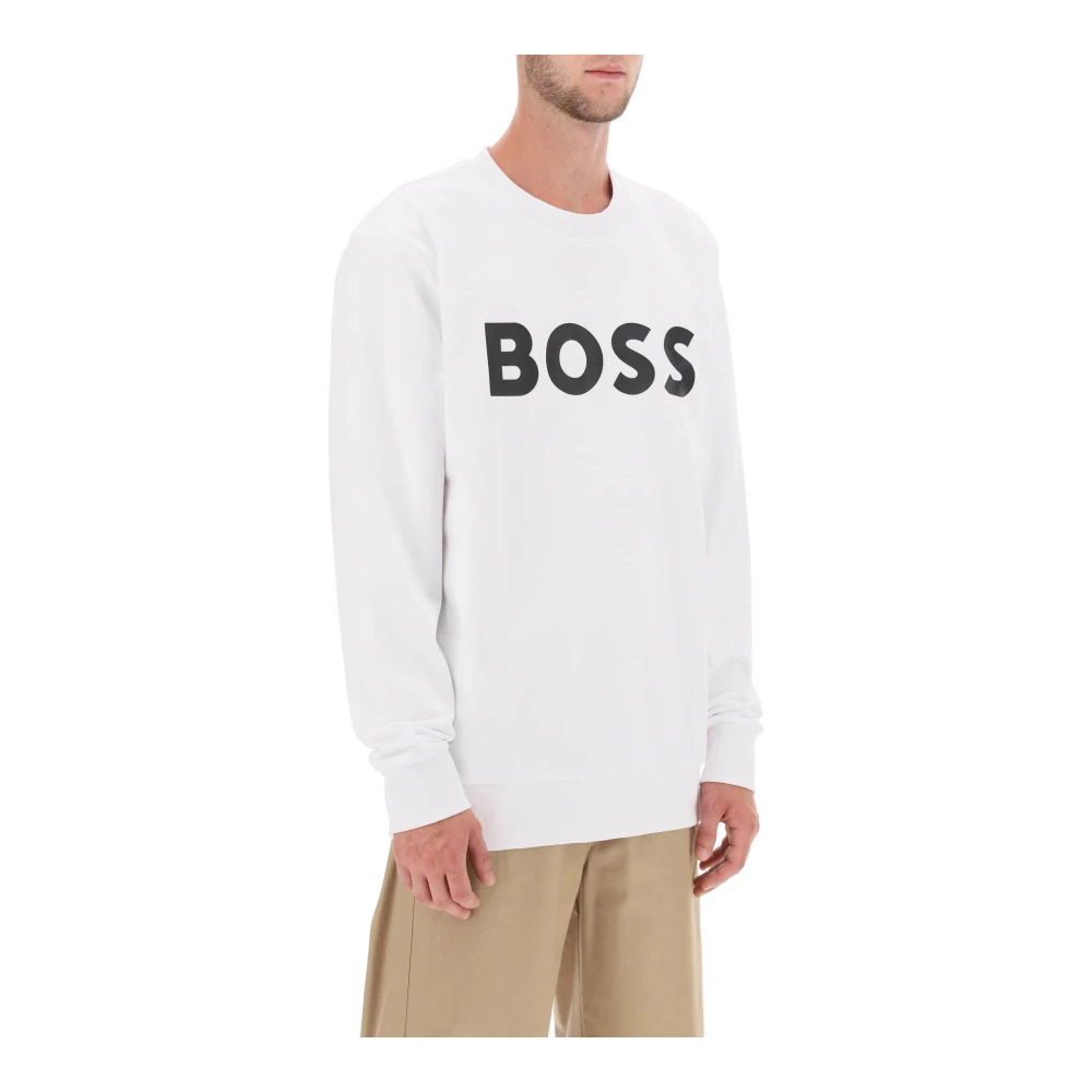 Boss Sweatshirts White Heren