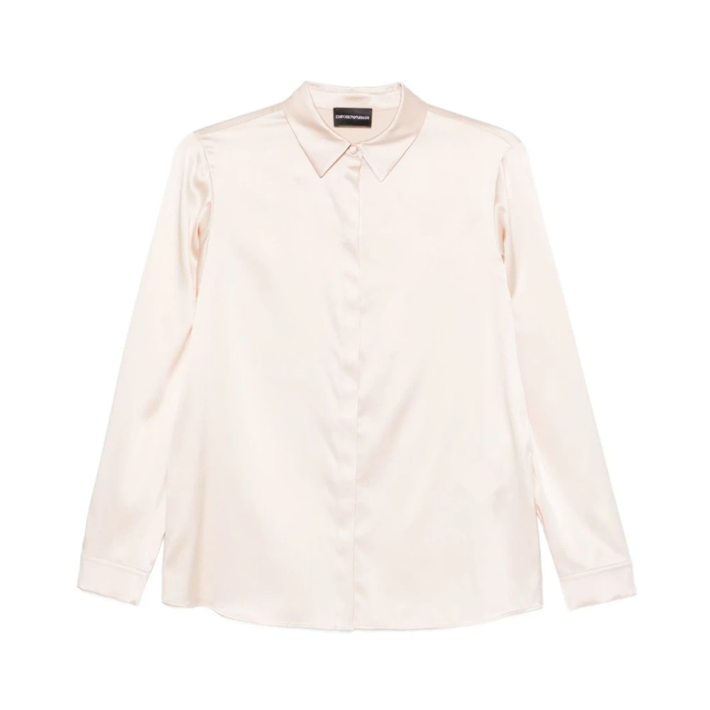 Emporio Armani Donna Rosa Camicette Xl, New,