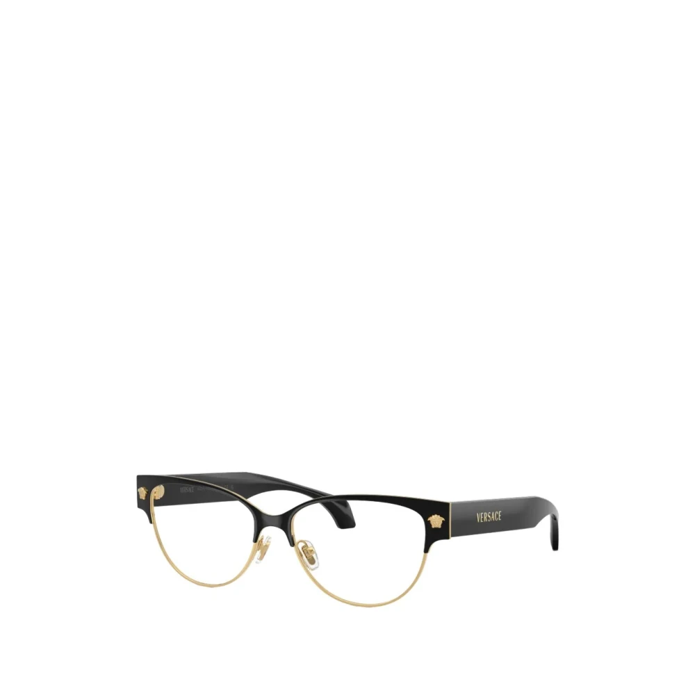 Versace Cat Eye Eyeglasses - Female - Glasses - Black - 53 Mm - Accessories