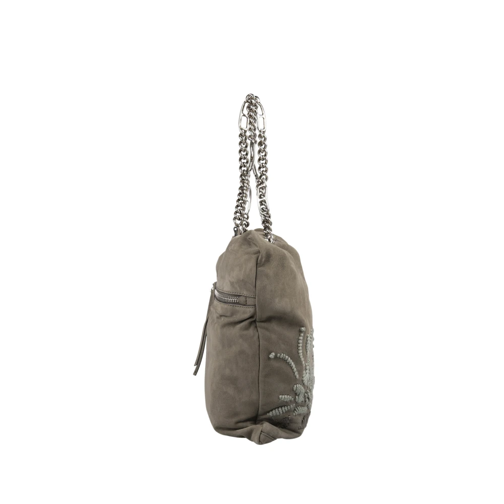 Ermanno Scervino Groene Kussen Tas van Leer Green Dames