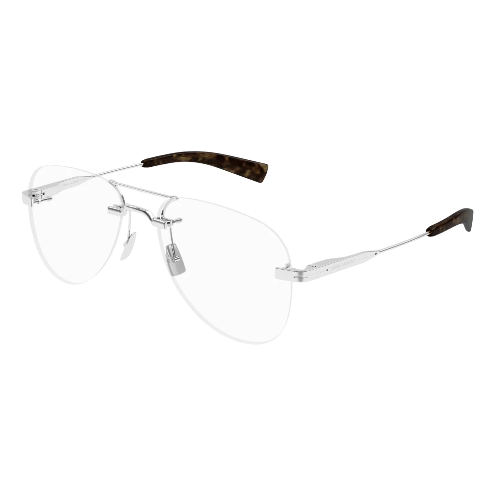 Saint Laurent Fashion bril Gray Unisex