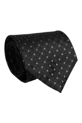 8 cm sidenjacquard-slips med DG-logotyp