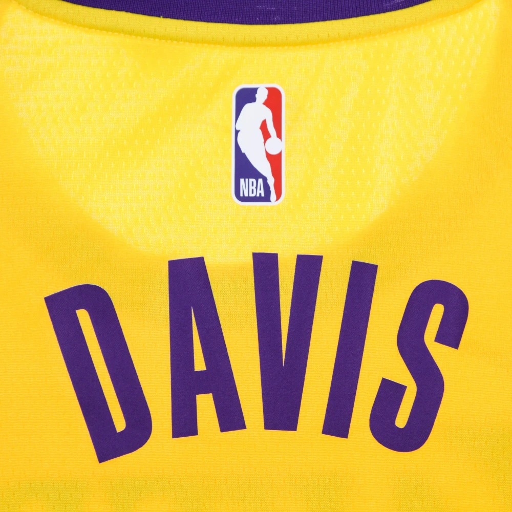 Nike Basketbal Tank Top Swingman Jersey Icon Yellow Heren