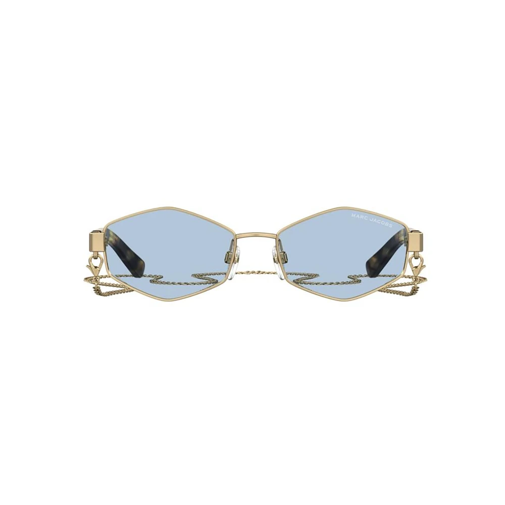 Marc Jacobs Women's Yellow Sunglasses, 55 Mm, Metallic Sunglasses