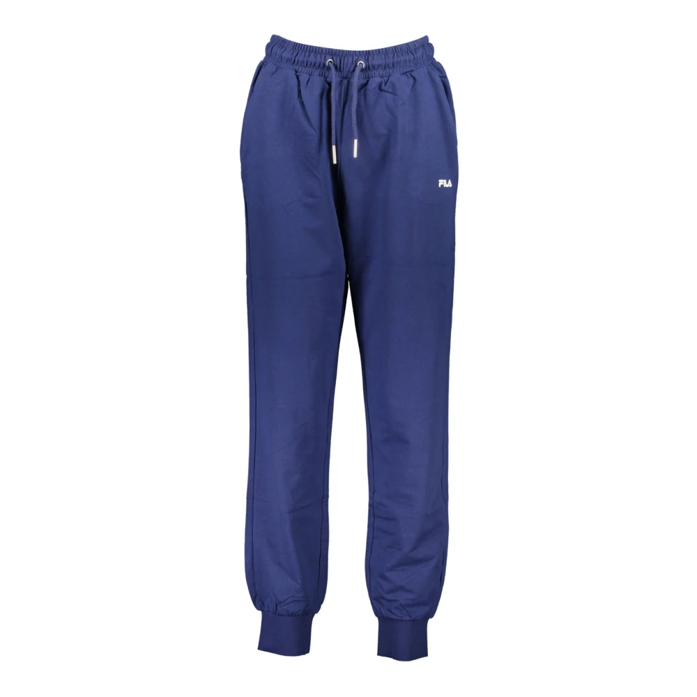 Fila Sportieve Blauwe Katoenen Jeans & Broek Blue