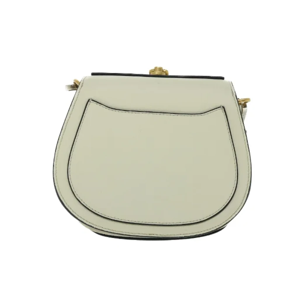 Chloé Pre-owned Leather handbags Beige Dames